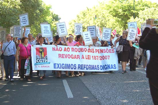 Manifestacao Nacional CGTP