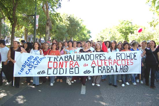 Manifestacao Nacional CGTP