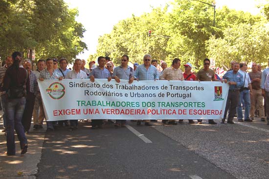 Manifestacao Nacional CGTP
