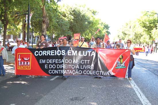 Manifestacao Nacional CGTP