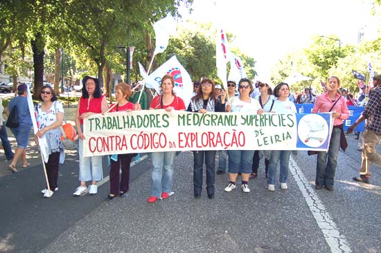Manifestacao Nacional CGTP