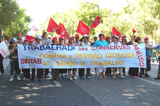Manifestacao Nacional CGTP