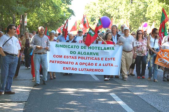 Manifestacao Nacional CGTP