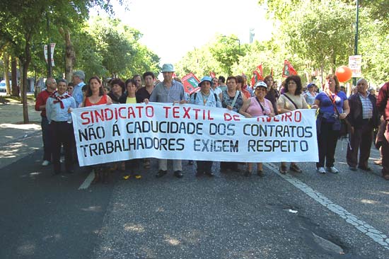 Manifestacao Nacional CGTP
