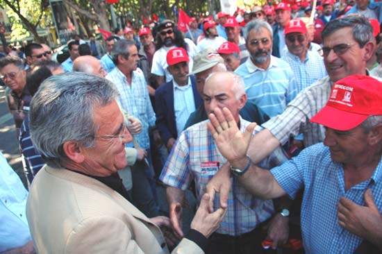Manifestacao Nacional da CGTP
