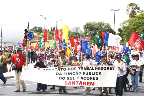 Manifestacao Nacional CGTP