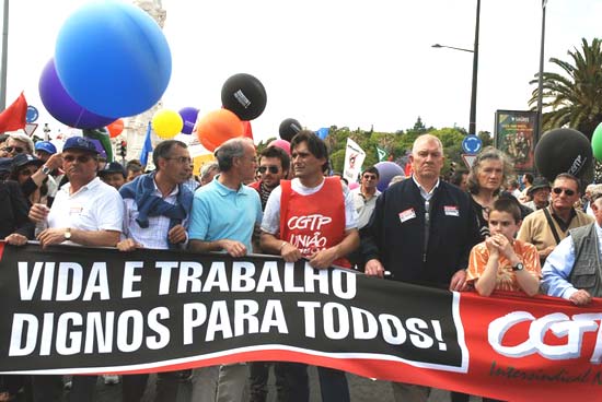 Manifestacao Nacional CGTP