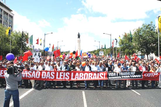 Manifestacao Nacional CGTP