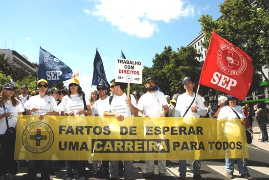 Manifestacao Nacional CGTP
