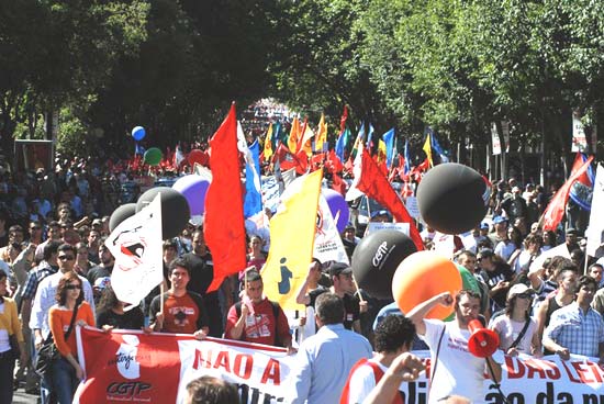 Manifestacao Nacional CGTP