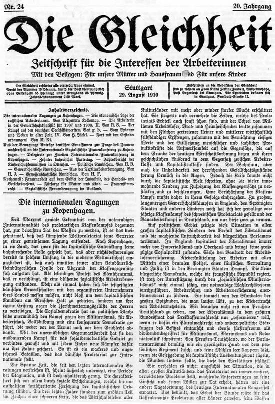8 de Março e a Luta das Mulheres