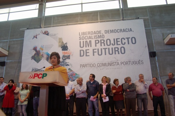 90º Aniversário do PCP, Almoço, Mora