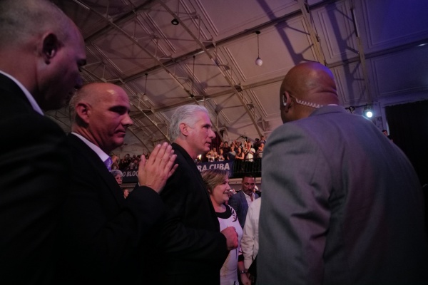 Acto de solidariedade «Juntos por Cuba»