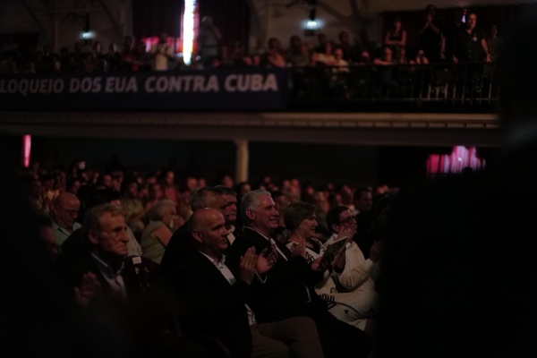 Acto de solidariedade «Juntos por Cuba»