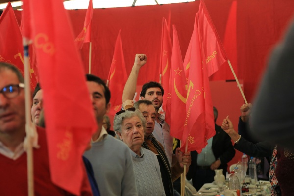Almoço-Comício em Valado dos Frades, Nazaré
