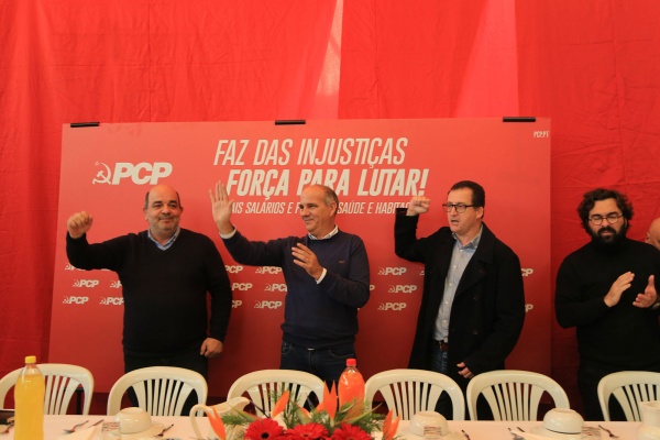 Almoço-Comício em Valado dos Frades, Nazaré