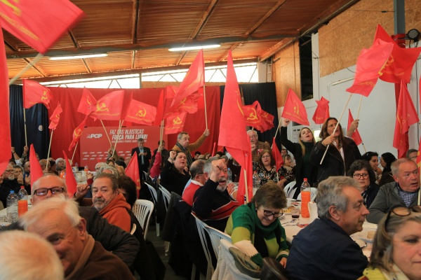 Almoço-Comício em Valado dos Frades, Nazaré