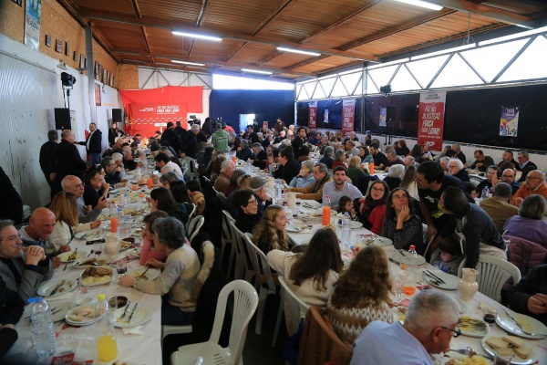 Almoço-Comício em Valado dos Frades, Nazaré
