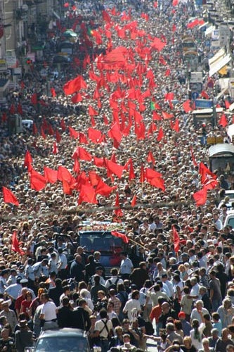 Funeral de Álvaro Cunhal, 16 de Junho de 2005