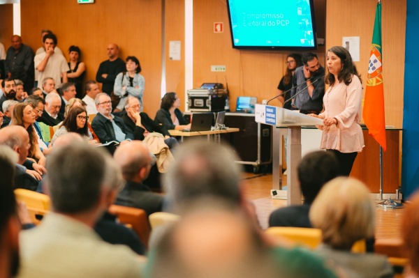 Presentation of the PCP's Electoral Commitment