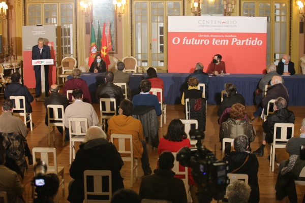 Apresentação do livro «100 anos de luta ao serviço do povo e da pátria, pela Democracia e o Socialismo»