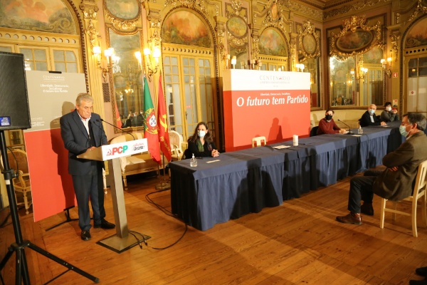 Apresentação do livro «100 anos de luta ao serviço do povo e da pátria, pela Democracia e o Socialismo»