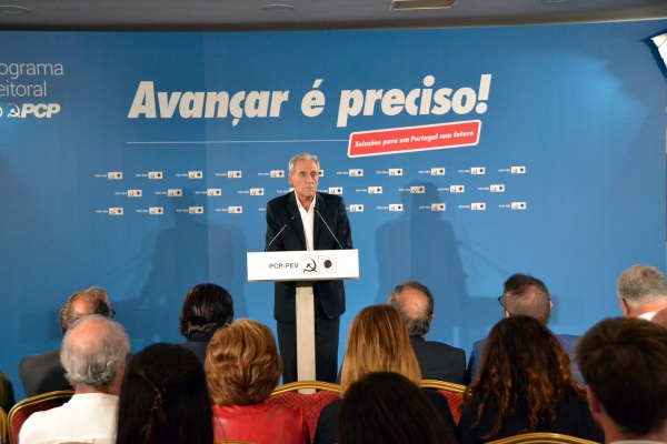 Apresentação do Programa Eleitoral do PCP às Eleições Legislativas 2019