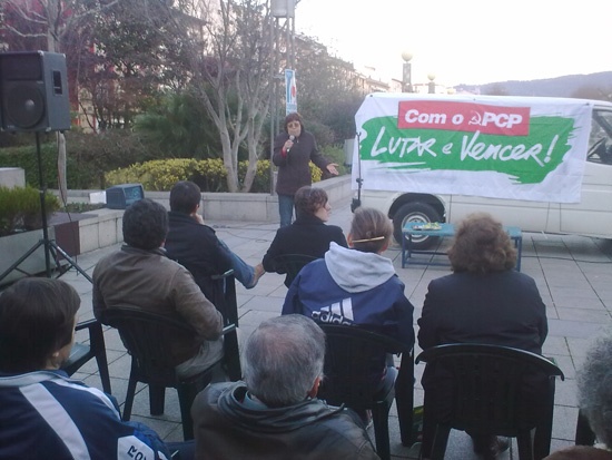 Tribuna Pública, em Braga - 11 de Fevereiro de 2010