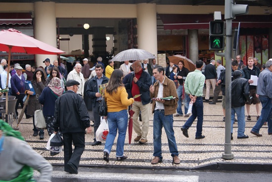 Tribuna Pública, mercado dos lavradores, Funchal, Madeira - 12 de Fevereiro de 2010