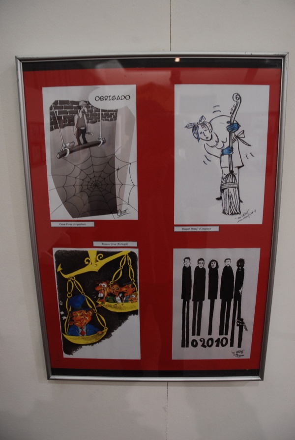 Exposição Internacional de Cartoon - Centro de Trabalho Vitória em Lisboa