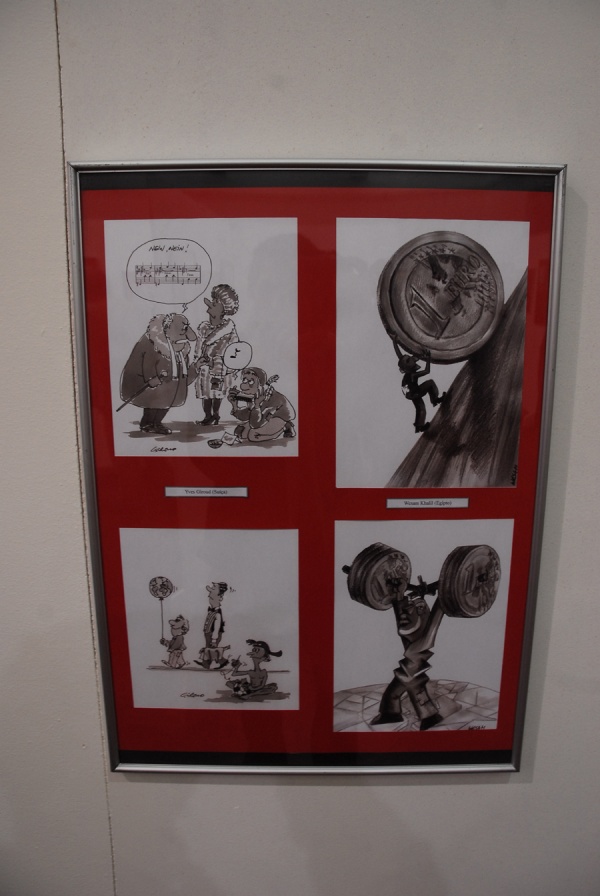 Exposição Internacional de Cartoon - Centro de Trabalho Vitória em Lisboa