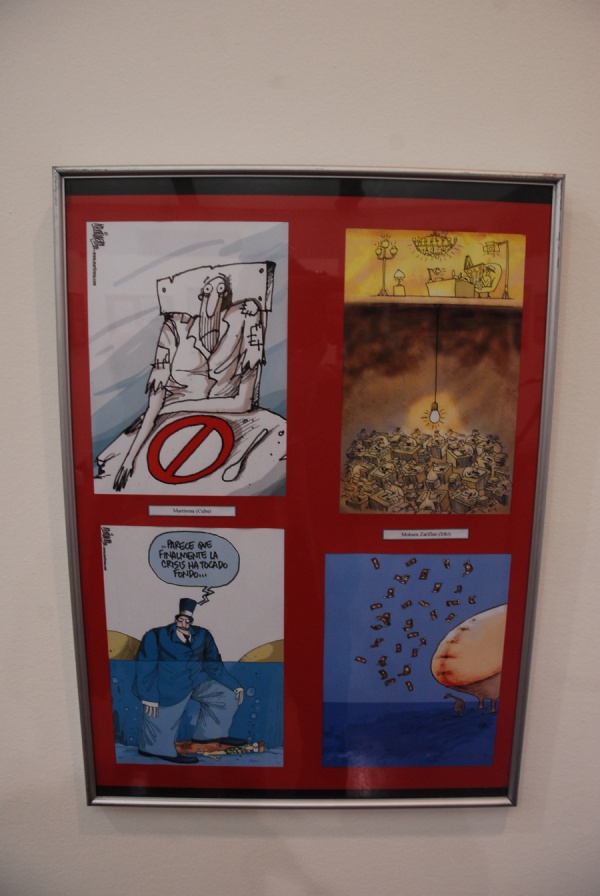 Exposição Internacional de Cartoon - Centro de Trabalho Vitória em Lisboa