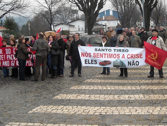 Encontro com trabalhadores do Sector Têxtil