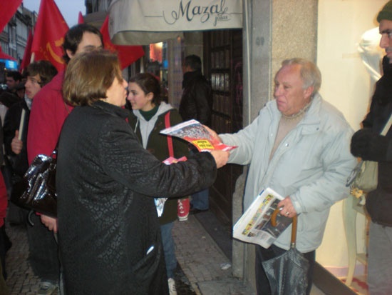 Arruada no Porto - 06 de Fevereiro de 2009