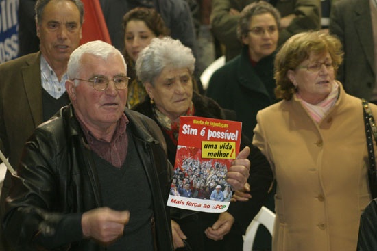 Comício em São João da Talha - 07 de Fevereiro de 2009