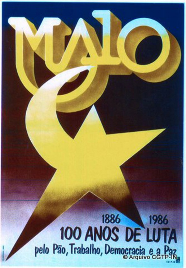 Cartazes 1º Maio - Dia Internacional do Trabalhador