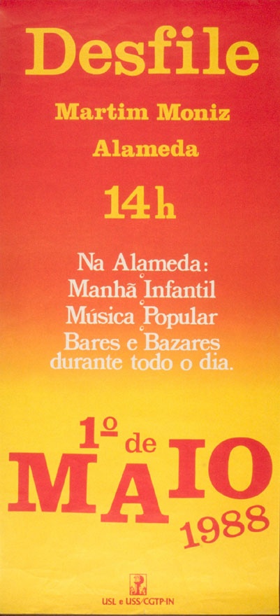 Cartazes 1º Maio - Dia Internacional do Trabalhador