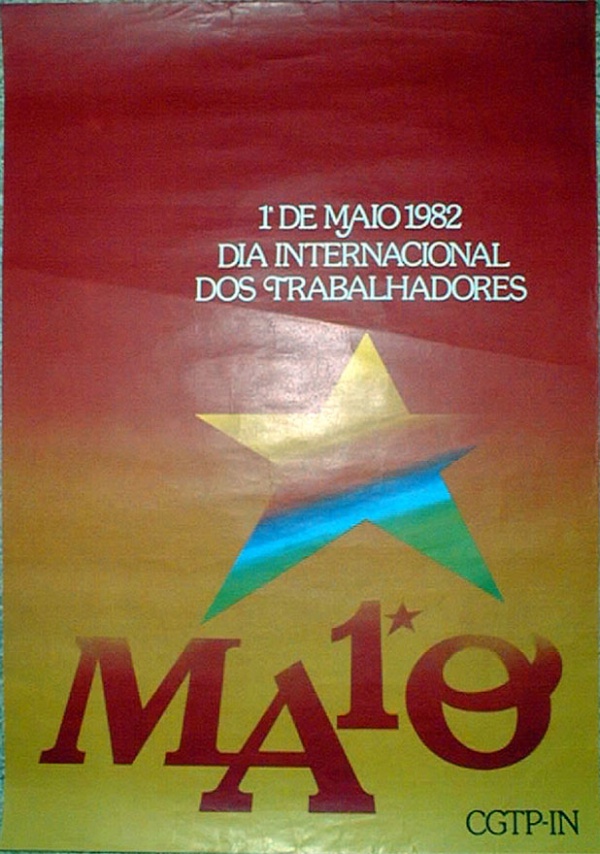 Cartazes 1º Maio - Dia Internacional do Trabalhador