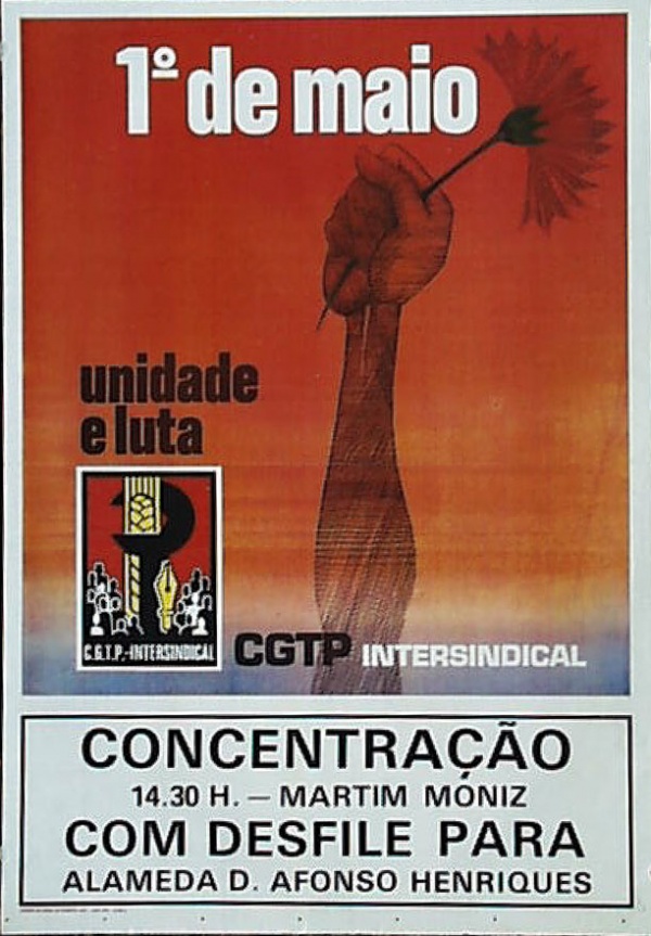 Cartazes 1º Maio - Dia Internacional do Trabalhador