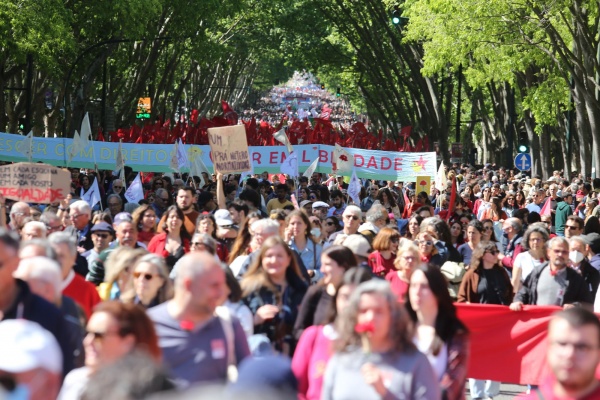 Comemorações populares do 25 de Abril em Lisboa