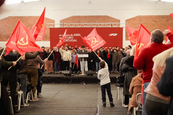 Comício em Gondomar - 104.º Aniversário do PCP "Projecto, Luta, Confiança"