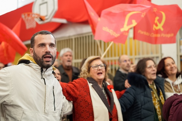 Comício em Gondomar - 104.º Aniversário do PCP "Projecto, Luta, Confiança"
