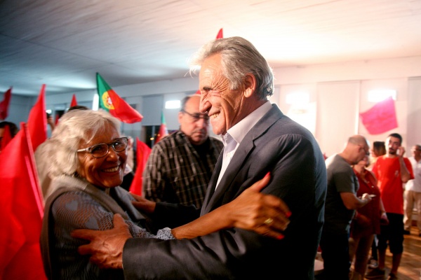 Comício «Basta de submissão à União Europeia e ao Euro», Queluz