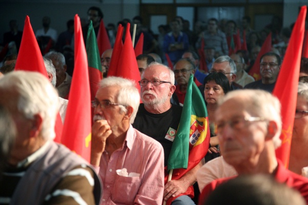 Comício «Basta de submissão à União Europeia e ao Euro», Queluz