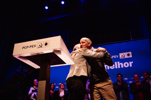 Comício CDU na Marinha Grande