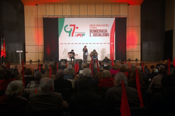Comício comemorativo do 97.º Aniversário do PCP, Lisboa