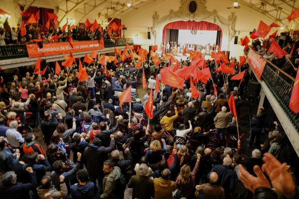 Rally commemorating PCP's 98th anniversary, Lisbon
