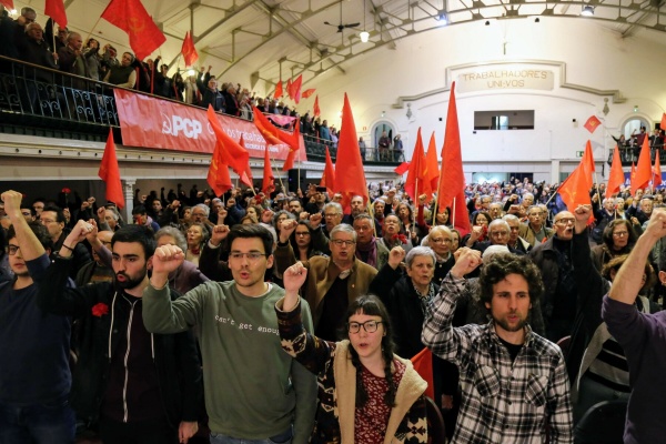Rally commemorating PCP's 98th anniversary, Lisbon