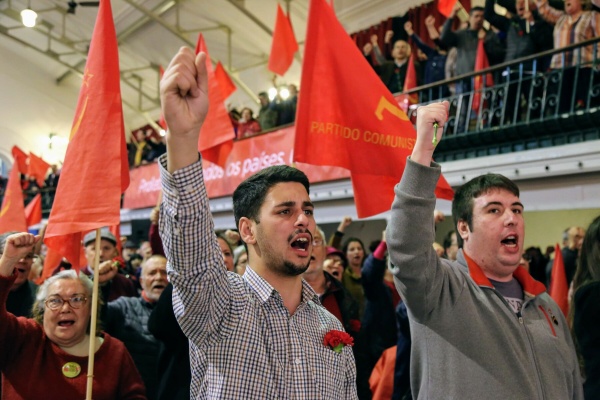 Rally commemorating PCP's 98th anniversary, Lisbon