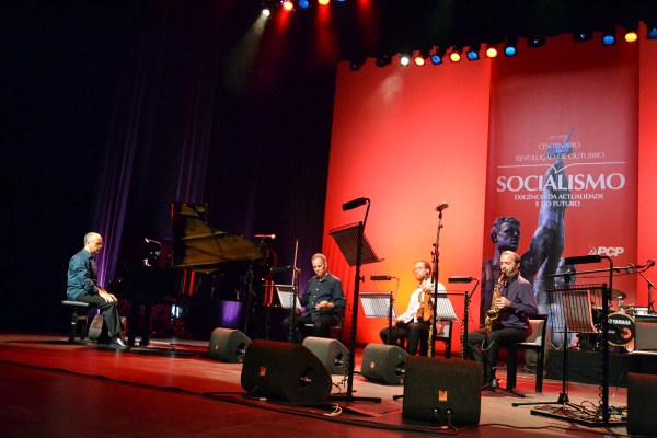 Rally commemorating the Centenary of the October Revolution